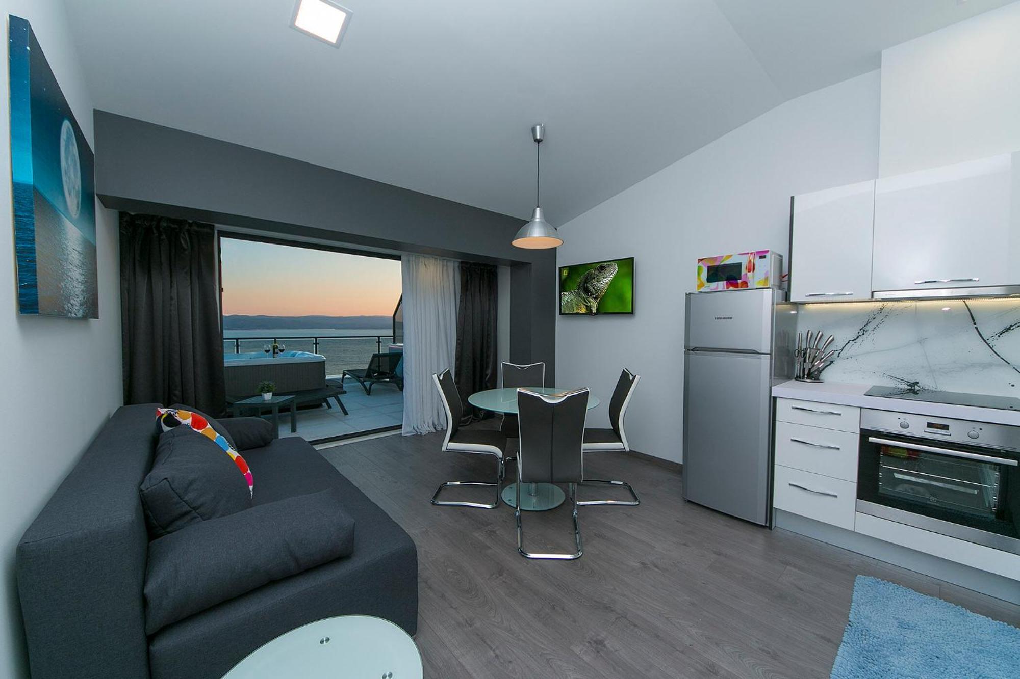 Apartments Vila Nadalina Delux Brela Pokoj fotografie